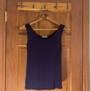 Navy Blue Tank Top